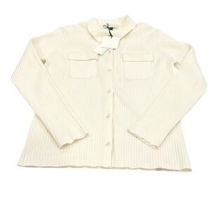 Usisi Sister | Ribbed Button Top